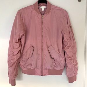 Cute Pink Bomber Jacket H&M